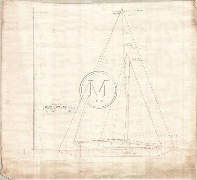 Design 393 — Sail Plan
