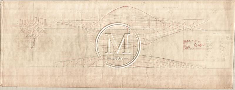 Design 393 — Lines Plan