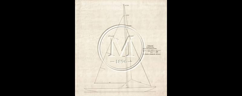 Design 395 — Sail Plan