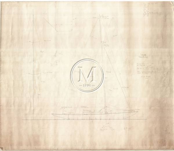 Design 398 — Sail Plan