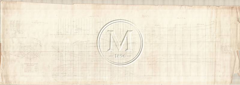 Design 399 — Lines Plan