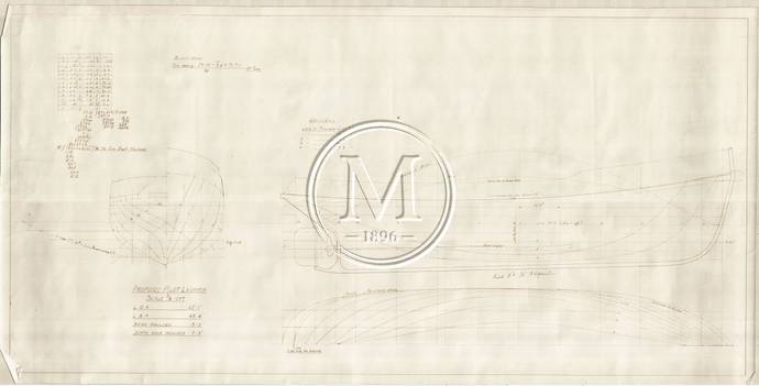Design 399 — Lines Plan