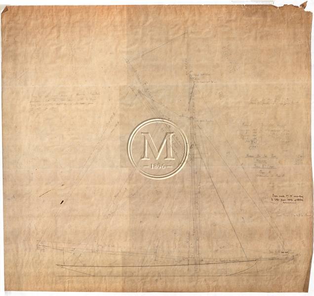 Design 40 — Sail Plan