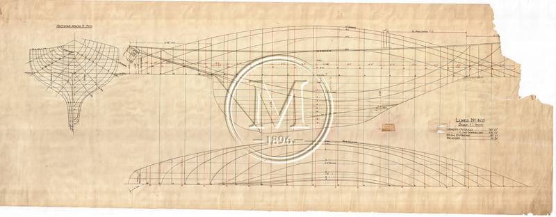 Design 405 — Lines Plan