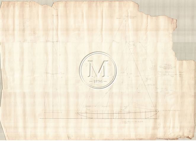 Design 405 — Sail Plan