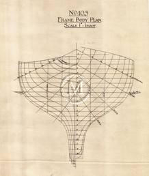 Design 405 — Lines Plan