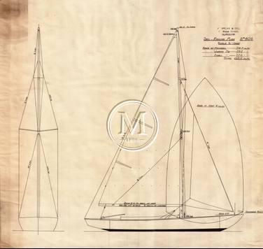 Design 406 — Sail Plan