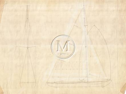 Design 406 — Sail Plan