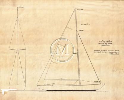 Design 406 — Sail Plan