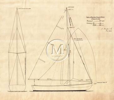 Design 406 — Sail Plan