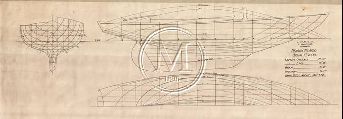Design 406 — Lines Plan