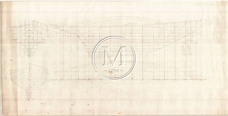 Design 407 — Lines Plan
