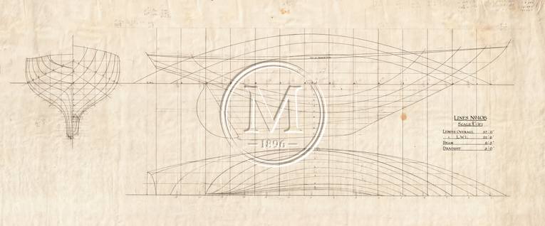 Design 408 — Lines Plan