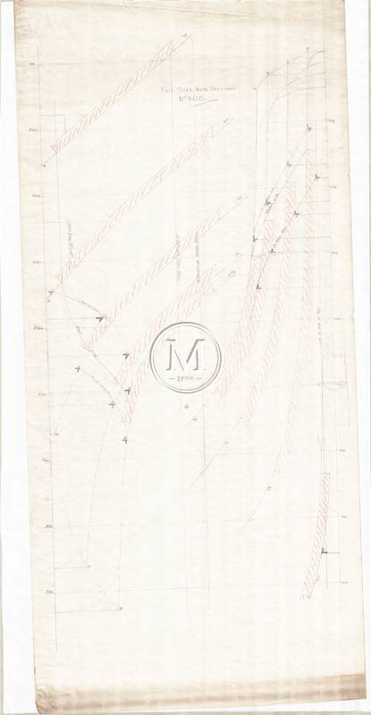 Design 408 — Keel Sections