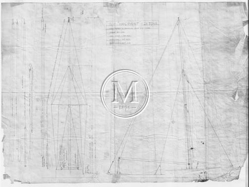 Design 41 — Sail Plan