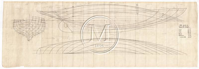 Design 411 — Lines Plan