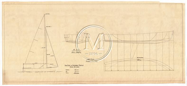 Design 412 — Lines Plan