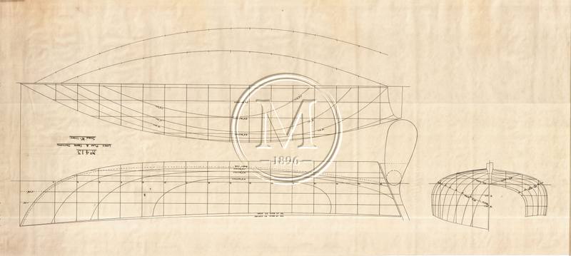 Design 413 — Lines Plan