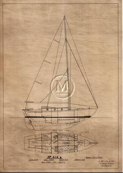 Design 414 — Sail Plan
