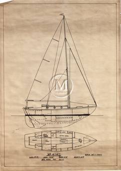 Design 414 — Sail Plan