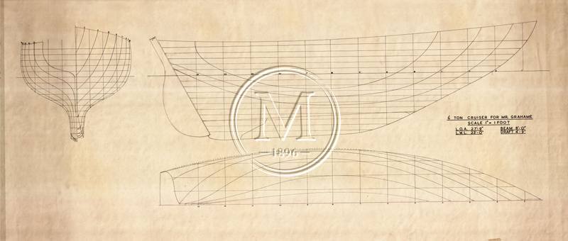 Design 414 — Lines Plan