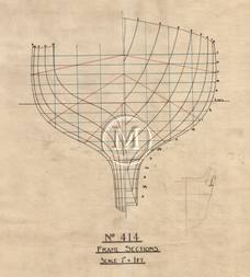 Design 414 — Keel Sections