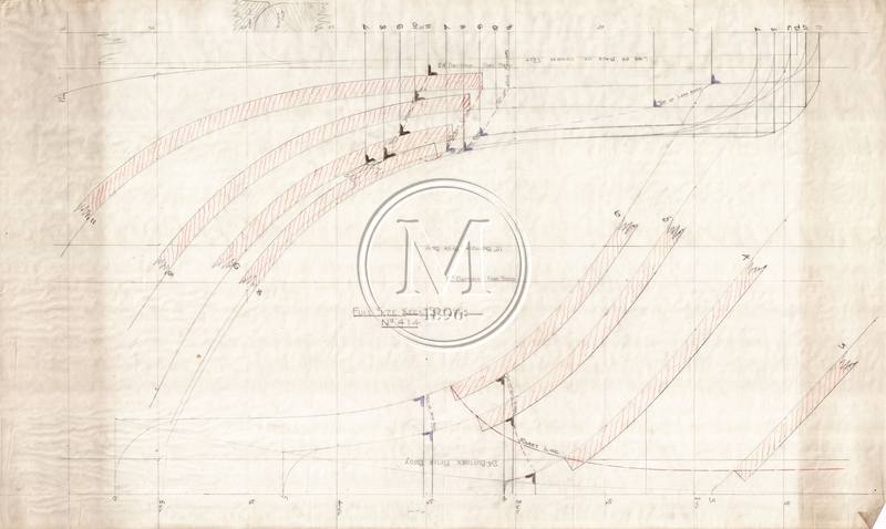 Design 414 — Keel Sections