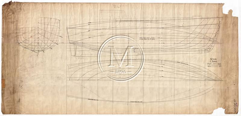 Design 416 — Lines Plan