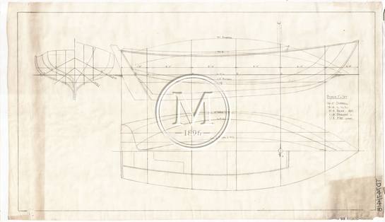 Design 418 — Lines Plan