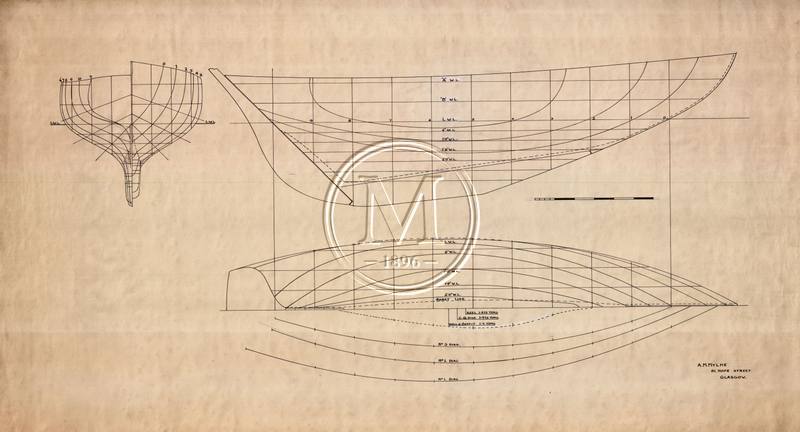 Design 423 — Lines Plan