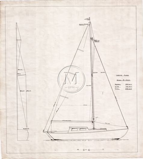 Design 423 — Sail Plan