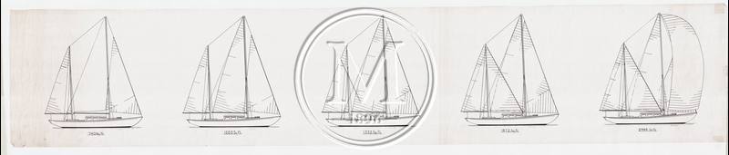 Design 430 — Sail Plan