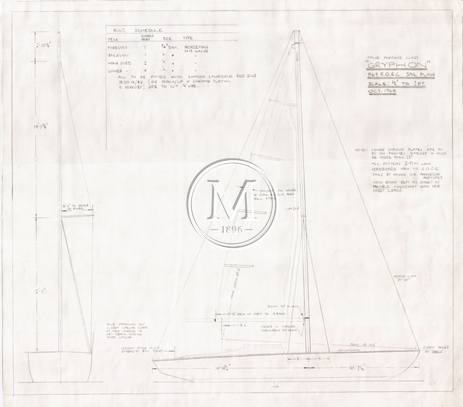 Design 431 — Rigging Plan