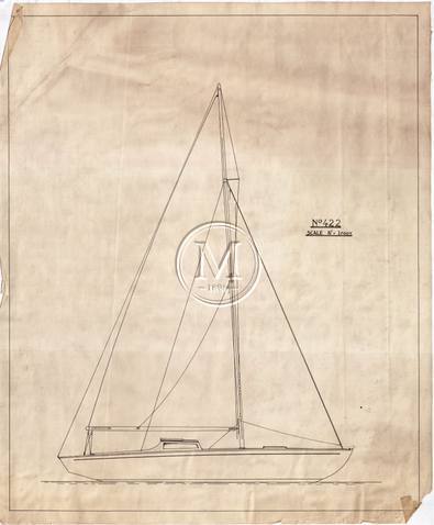 Design 431 — Sail Plan