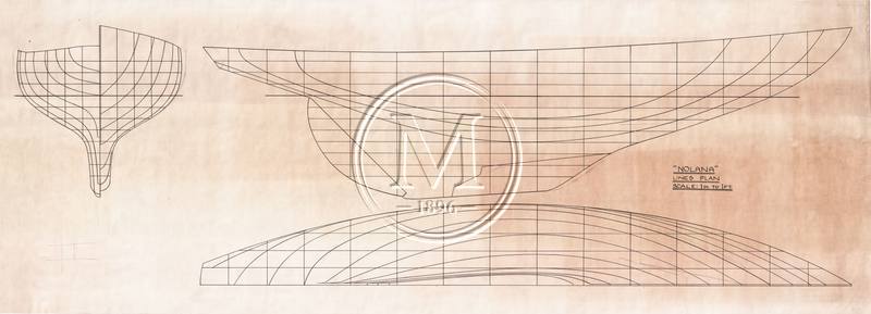 Design 432 — Lines Plan