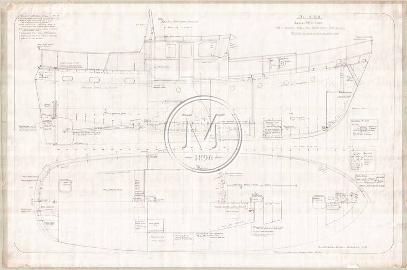 Design 432 — Lines Plan