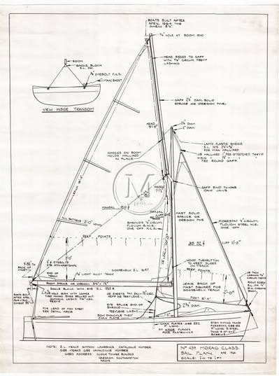 Design 439 — Sail Plan