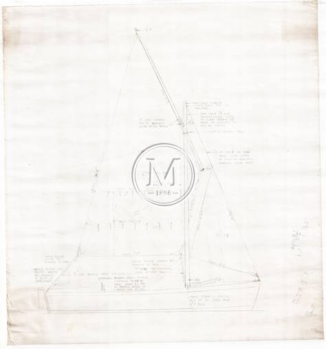 Design 439 — Sail Plan