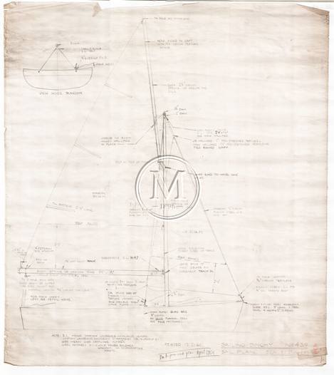 Design 439 — Sail Plan