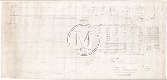 Design 439 — Lines Plan