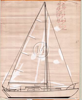 Design 440 — Sail Plan