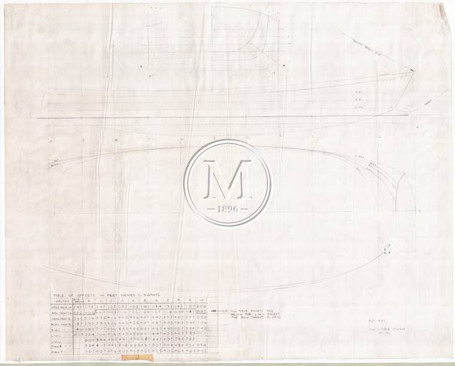 Design 442 — Lines Plan