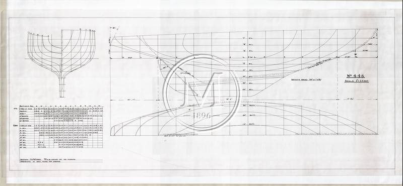 Design 446 — Lines Plan