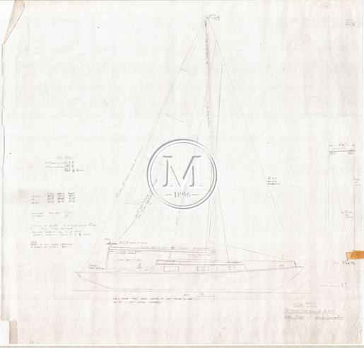 Design 449 — Sail Plan