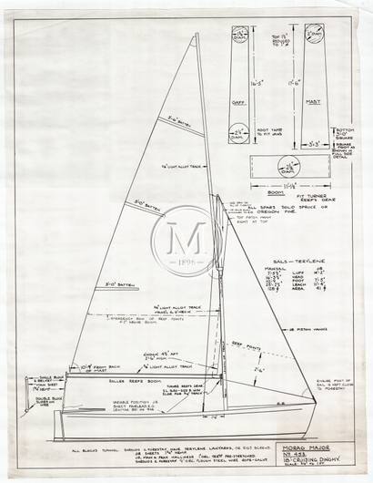 Design 453 — Sail Plan