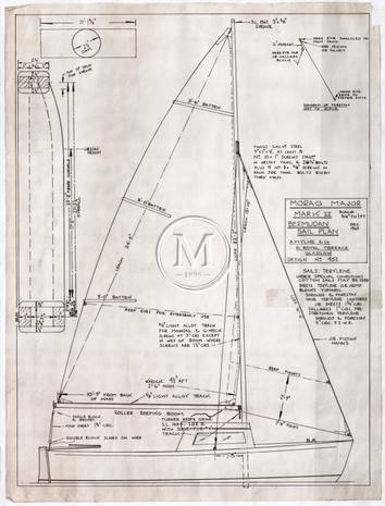 Design 453 — Sail Plan