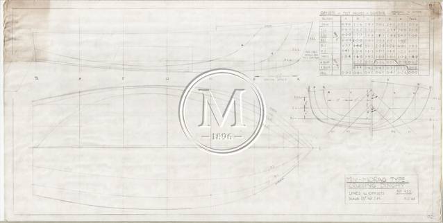 Design 455 — Lines Plan