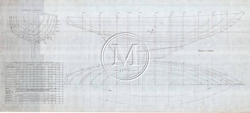 Design 457 — Lines Plan