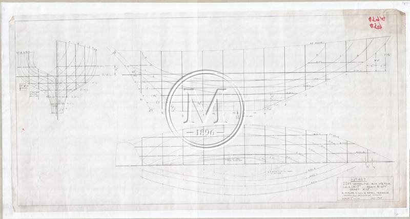 Design 459 — Lines Plan