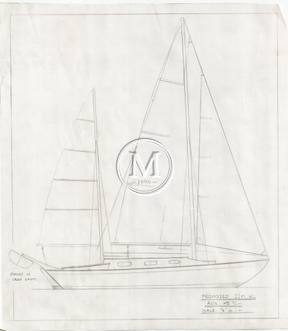 Design 459 — Sail Plan